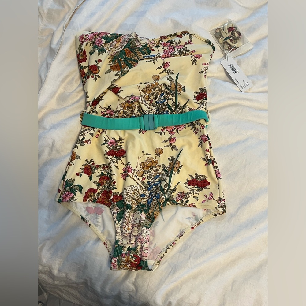 Brand New Zimmermann Stardust Drape One Piece Swimsuit with Tags